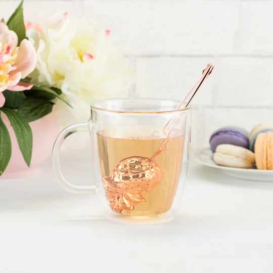 Rose Gold Pineapple Tea Infuser