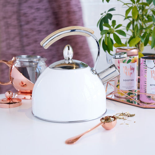 Classic Whistling Tea Kettle - 70oz - Rose Gold
