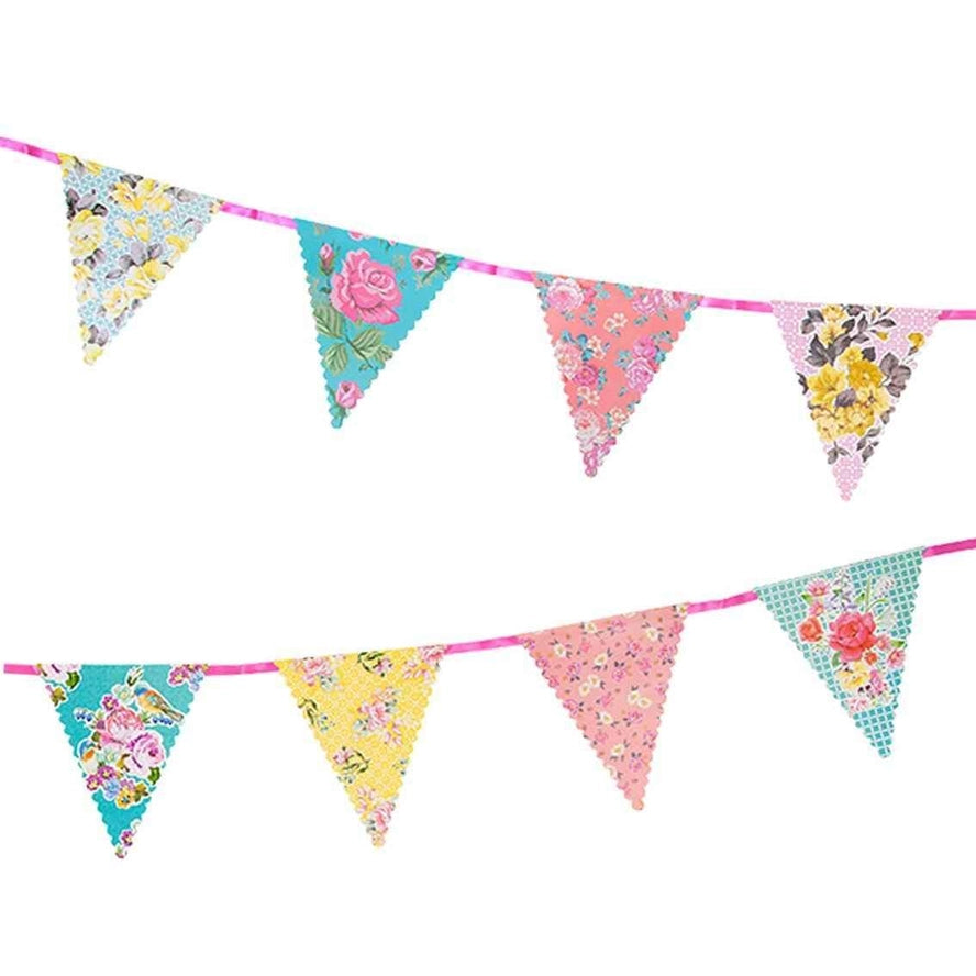 Truly Scrumptious Floral Vintage Bunting - 13ft