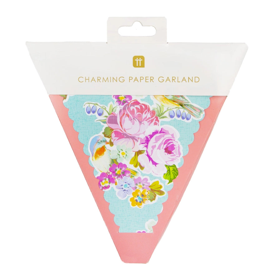Truly Scrumptious Floral Vintage Bunting - 13ft