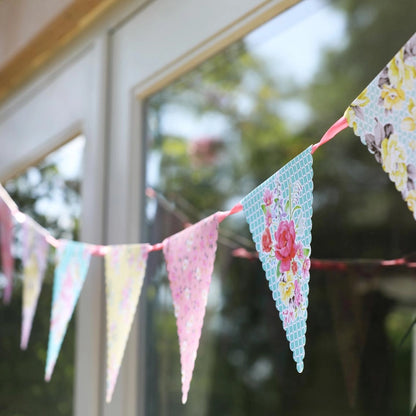 Truly Scrumptious Floral Vintage Bunting - 13ft