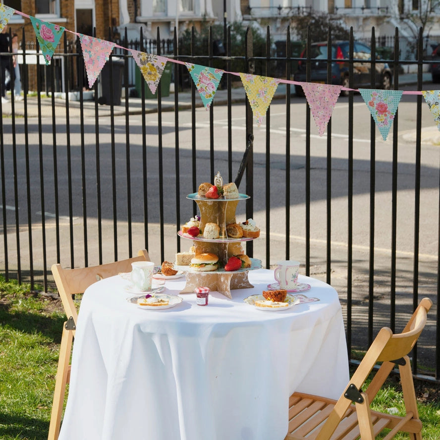 Truly Scrumptious Floral Vintage Bunting - 13ft