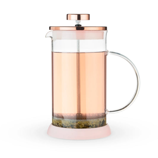 Glass Portable Mini Coffee & Tea Press Pot - 12oz