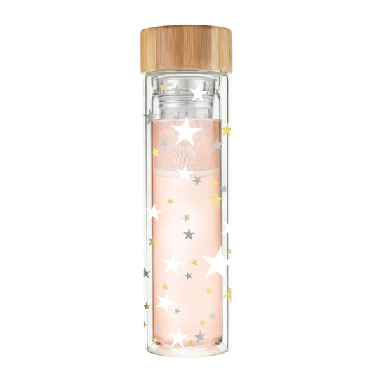 Star Glass Travel Infuser Mug