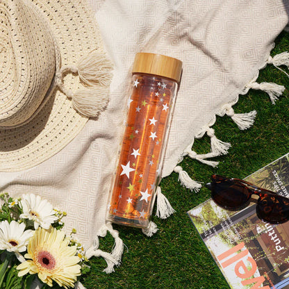 Star Glass Travel Infuser Mug